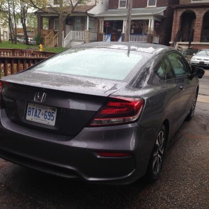 2014 Honda Civic Coupe EX. Photo by Sandy Caetano.