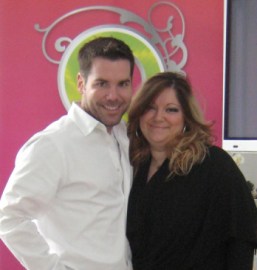 Charles Baker Strahan and myself, Sandy Caetano.