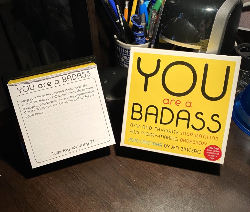 You are a&nbsp;BADASS